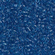 Miyuki delica kralen 11/0 - Transparent capri blue DB-714